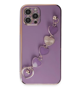 Pilelistore   iPhone 12 Pro Kılıf Esila Silikon - Mor