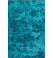 Eliana Home Baskılı, Yıkanabilir Kaymaz Taban Salon Halısı LNA1190 100x150 cm (Mavi)