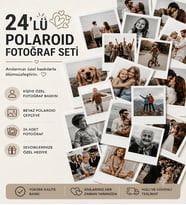 Premium Kalite Kişiselleştirilmiş Polaroid Fotoğraf Baskı Seti (10x12 cm) En Güzel Anılarınızı Ölümsüzleştirin