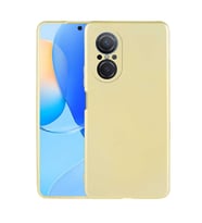 Huawei Nova 9 SE Kılıf Kamera Çıkıntılı Soft Silikon (Gold)