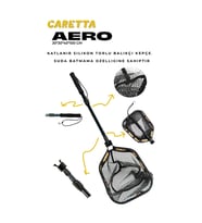Caretta Aero Batmaz Silikon Torlu Balıkçı Kepçesi