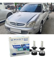 Citroen Xsara Uzun Far Ampulü H1 Access Yeni Seri Beyaz 1997-2006