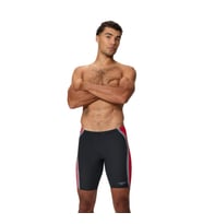 SPEEDO SOLID SPLICE JAM AM BLK/RED MAYO 8-A000156003