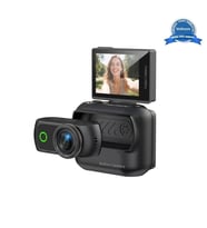 1080P Dijital Video Kamera (32Gb) Kart Dijital Vlog Fotoğraf Makinesi Türkçe Siyah