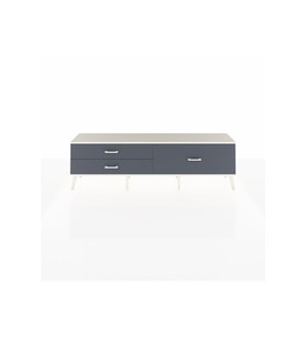 Arges TV Ünitesi 3 Çekmeceli  176x30x51 Çam-Aytaşı/Antrasit