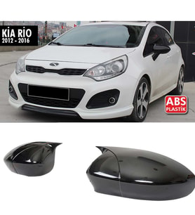 Kia Rio Batman Yarasa Ayna Kapağı Sinyalsiz Piano Black 2012 2013 2014 2015 2016