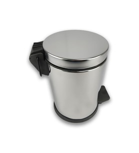 Dayanıklı 12 Lt Çelik Mutfak Çöp Kovası, Şık ve Pratik Tasarım