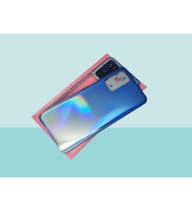 Oppo A55 Uyumlu FULL KASA Arka Kapak Batarya Kapağı - MAVİ