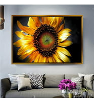 Altın Çerçeveli dekoratif tablo a1077 (Gold)