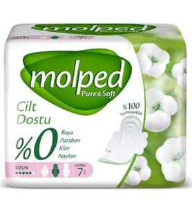 Molped Pure&Soft Uzun Ped 7 Adet