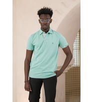 Paul Martin Regular Fit Yaka Garnili Pamuklu Polo Yaka T-shirt