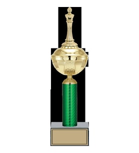 ODAK KUPA - Figürlü Kupalar - Satranç Figürlü Kupalar FG-049 A - 39 cm