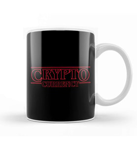 Stranger Things Crypto Currency Kupa Bardak Porselen