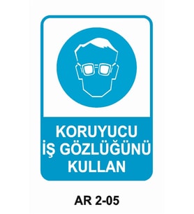 İŞ GÜVENLİĞİ UYARI LEVHASI 1 ADET PVC 21 X 29CM