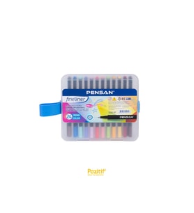 Pensan 6500 Hp  Fineliner 24 Lü Pvc Kutu