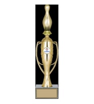 ODAK KUPA - Figürlü Kupalar - Bowling / Pin Figürlü Kupalar FG-025 A - 38 cm
