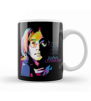 John Lennon Pop Art Kupa Bardak Porselen