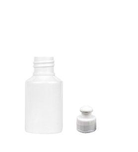 60ml beyaz şişe puspul kapaklı, 24 adet, puspul kapaklı şişe, deterjan şişesi, plastik şişe, sabun şişesi, duş jeli şişesi