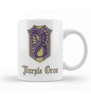 Anime Shachihoko Manga Black Clover Purple Orca Badge Kupa Bardak Porselen