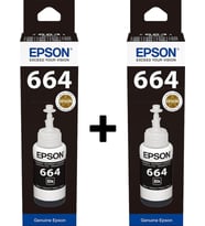 Epson 664 Serisi 2Li Siyah Mürekkep Seti