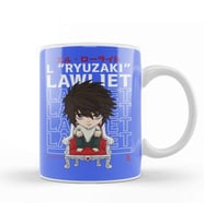 Death Note L L Lawliet Chibi Kupa Bardak Porselen