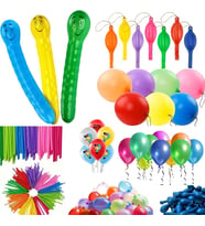 519 ADET KARIŞIK DÖKME BALON FULL PAKET BALON 519 ADET SOSİS SU TIRTIL PUNCH BASKILI METALİK BALON
