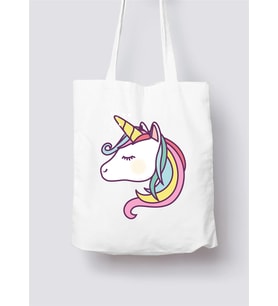 Unicorn Tasarımlı Bez Çanta