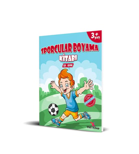 Boyama Kitabı - Sporcular Boyama Kitabı