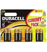 Duracell Aa Kalem Pil (8Li Paket Fiyatı)