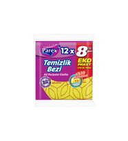 Yüzde 30 8'li Mikrofiber Temizlik Bezi Onikili Paket