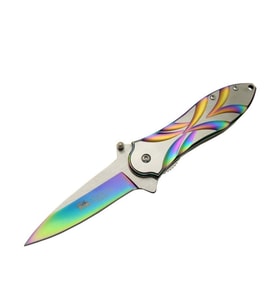 Sibirya Lale Çakı Rainbow Marka:Sibirya Ürün Kodu: S-2091X 18,5 CM