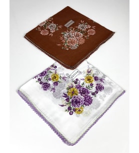 Eripek 2'li Paket Oyalı Pamuk Yazma 6594