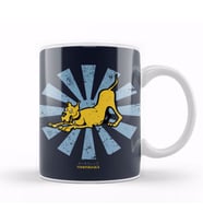 Marmaduke Retro Japanese Kupa Bardak Porselen