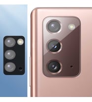 Samsung Galaxy Note 20 Kamera Lens Koruyucu HD Kalite Esnek Kırılmaz Cam Filmi SYH (Siyah)