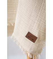 %100 Pamuklu 4 Katlı Müslin Batteniye&Örtü 100x115 cm