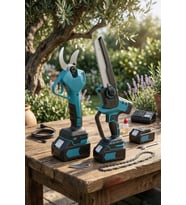 Mur-Cell A Plus 21V 3Ah 50mm Akülü Testere Ve Makası 2'li Set