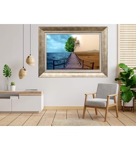 Gümüş Çerçeveli dekoratif Tablo as447