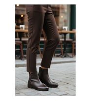 Ayakmod Premium 21893-1 Z Siyah Kadın Bot (KAHVE)