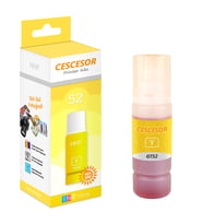 HP GT52 Sarı Muadil Mürekkep - 70 ml - CESCESOR