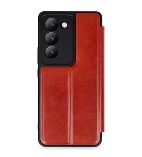 Vivo V30 Lite 4g Kılıf Flip Cover - Kırmızı