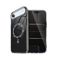 iPhone 17 Air Live Diamond Magsafe Kapak - Siyah