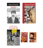 Orhan Pamuk Romanları Seti - Kara Kitap - İstanbul Romanı - Kafamda Bir Tuhaflık - Defterli Seti (Renksiz)