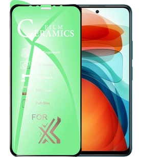 Poco X3 Gt Ekran Koruyucu 9D Seramik Nano Tam Kaplayan Kavisli