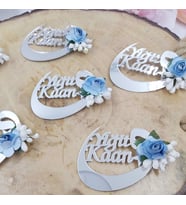 Hayaller Dükkanı 30 Adet Vav Harfi Kişiye Özel İsimli Bebek Doğum Hediyesi