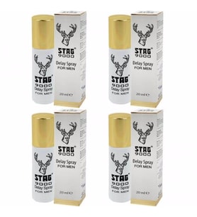 4 AD STAG 9000 GECİKTİRİCİ SPREY %100 ORJİNAL - STOKTAN AYNI GÜN HIZLI VE GİZLİ KARGO