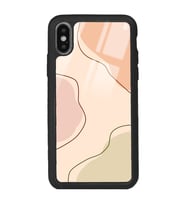 iPhone X Nude Colors Tasarımlı Glossy Telefon Kılıfı
