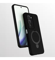 Xiaomi Redmi 15 Uyumlu Kılıf M-safe Şarj Özellikli Standlı Zore Samara Kapak