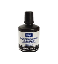 Kraf Beyaz Tahta Kalemi Mürekkebi 100 ml SİYAH 