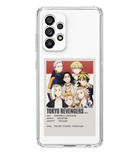 Samsung Galaxy A23 Uyumlu Tokyo Revengers Poster Tasarımlı Şeffaf Telefon Kılıfı