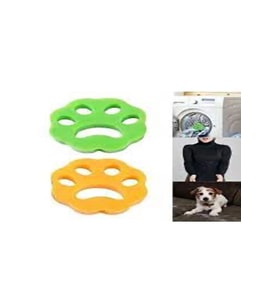 Pribor Kedi Köpek Tüyleri için Çamaşır Makinesi Tüy Temizle Yeniden Kullanılabilir 4 Adet (Karışık)